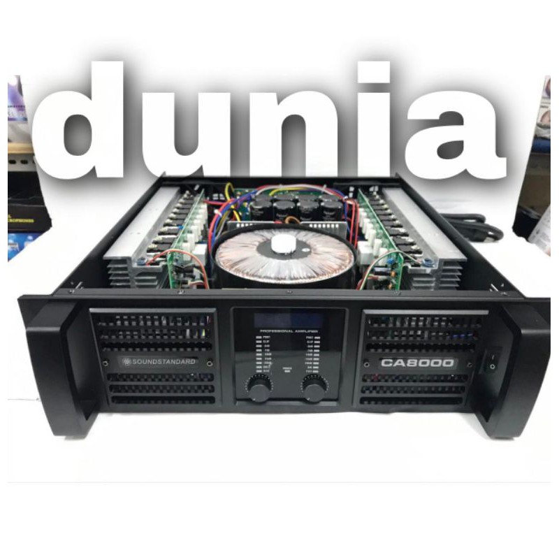 Power Soundstandard CA 8000 Amplifier CA8000
