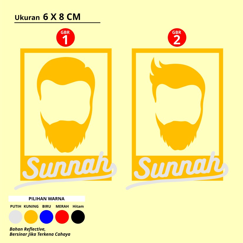 

Stiker Cutting Sunnah Berjenggot