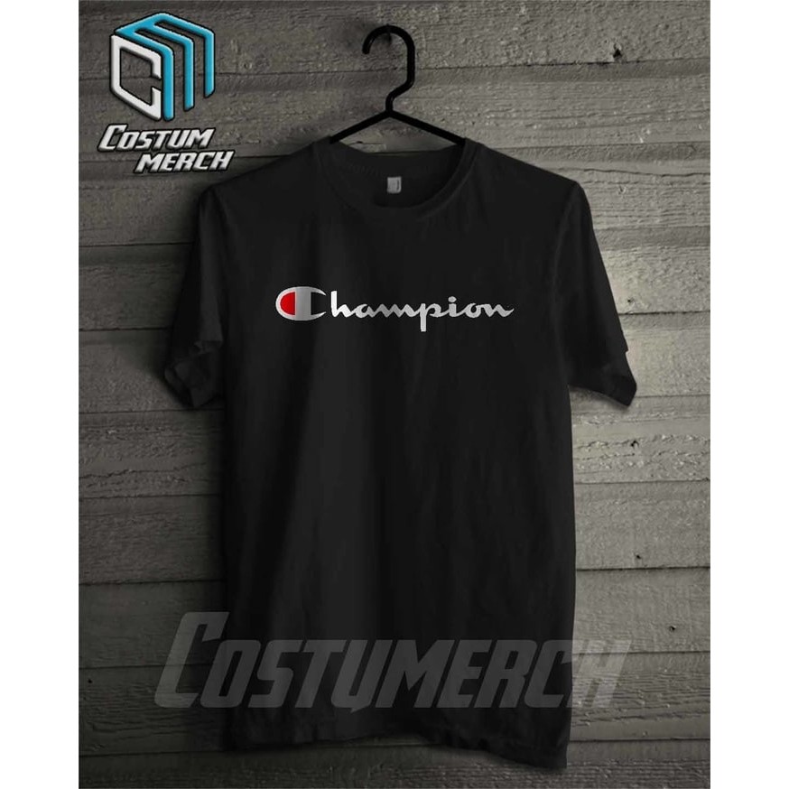 Kaos Tshirt Baju Combed 30S Distro Champion