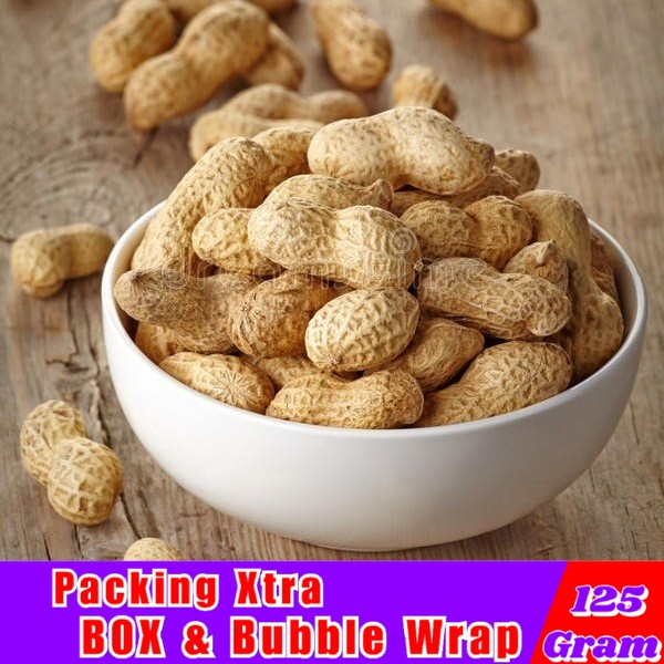 

jajanan Kacang Tanah Sangrai 125gr / Kacang Tanah Kering - Hufaida Snack