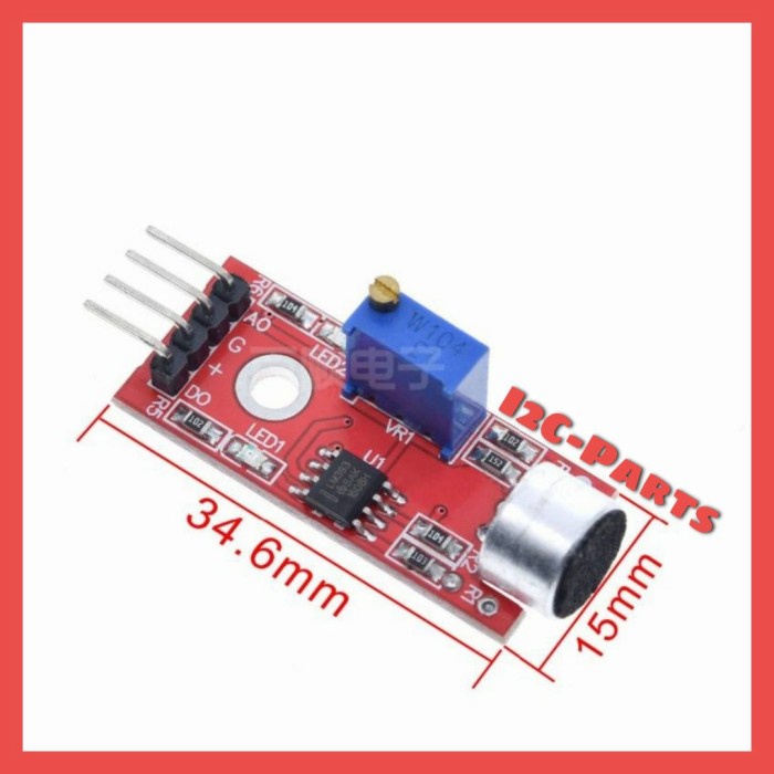 KY-037 High Sensitivity Microphone Module Sound SENSOR for Arduino