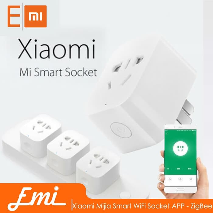 Mijia Smart Socket Stop Kontak Bluetooth Gateway Version with Dual USB Port - ZNCZ04CM