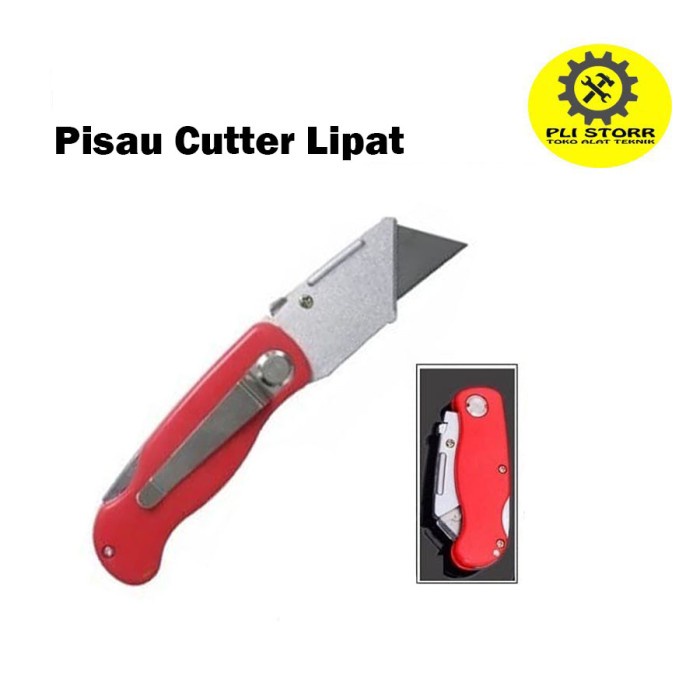 

Segera Miliki Folding / Foldable Knife Pisau Cutter Lipat Gypsum Gipsum Sheet Trendi