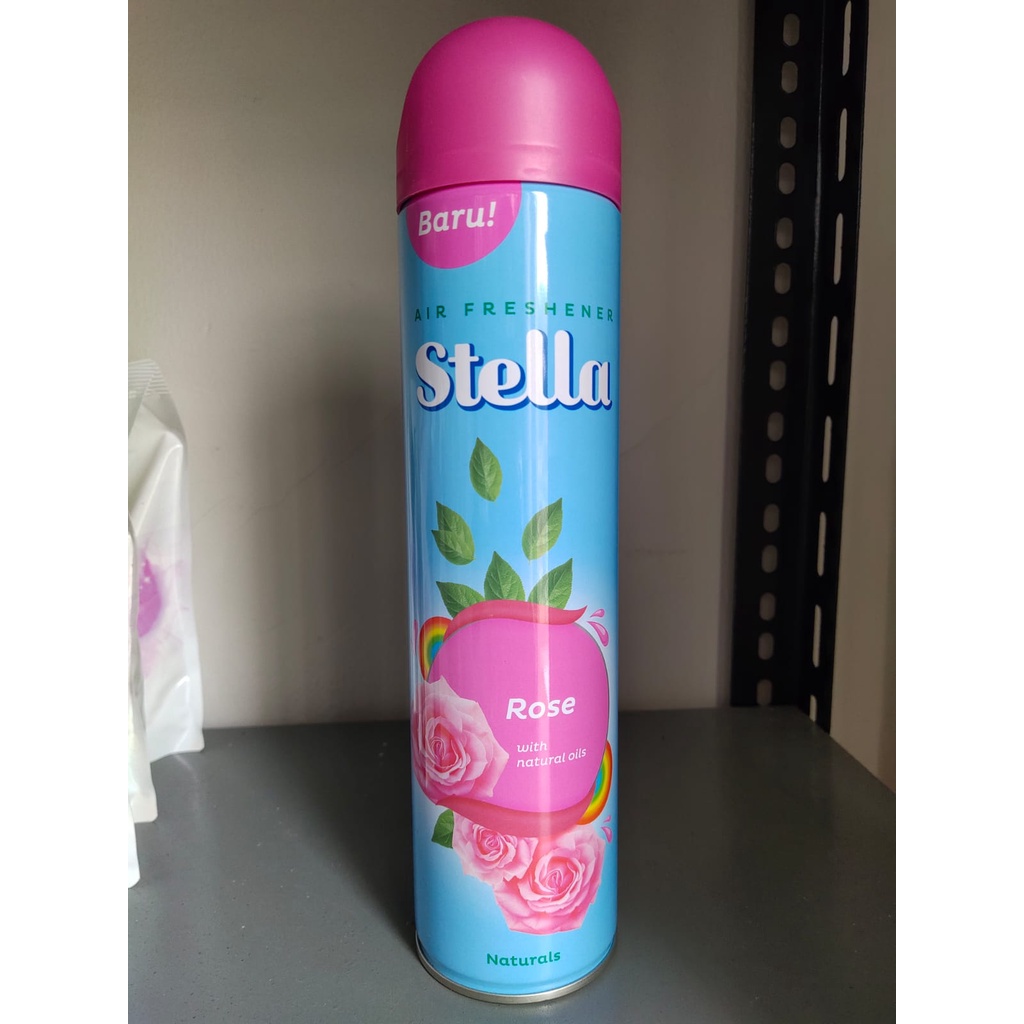 STELLA AIR REFRESHNER SPRAY AEROSOL ROSE 400 ML