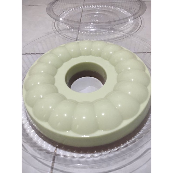 

puding susu alpukat milo