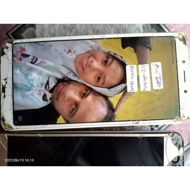 xiaomi redmi 6a minus lcd mesin normal