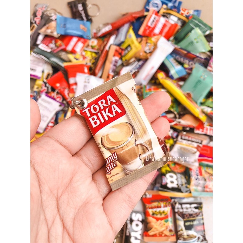 GANTUNGAN KUNCI SNACK | souvenir sovenir lucu unik miniatur ganci barang unik lucu grosir supplier-1