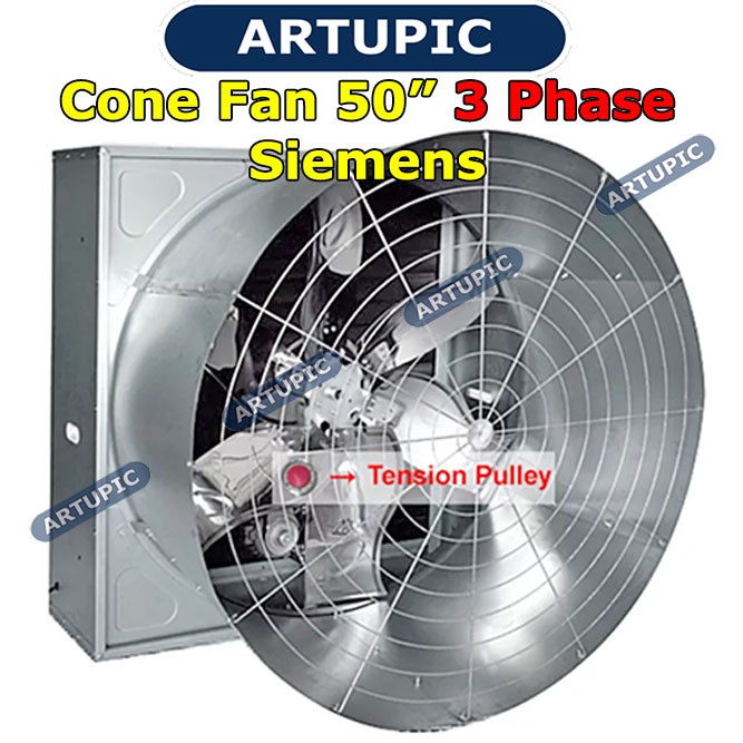 Cone Fan 50 Inch 3 Phase Exhaust Fan Blower Fan Cone 50 Inch 3phase Siemens