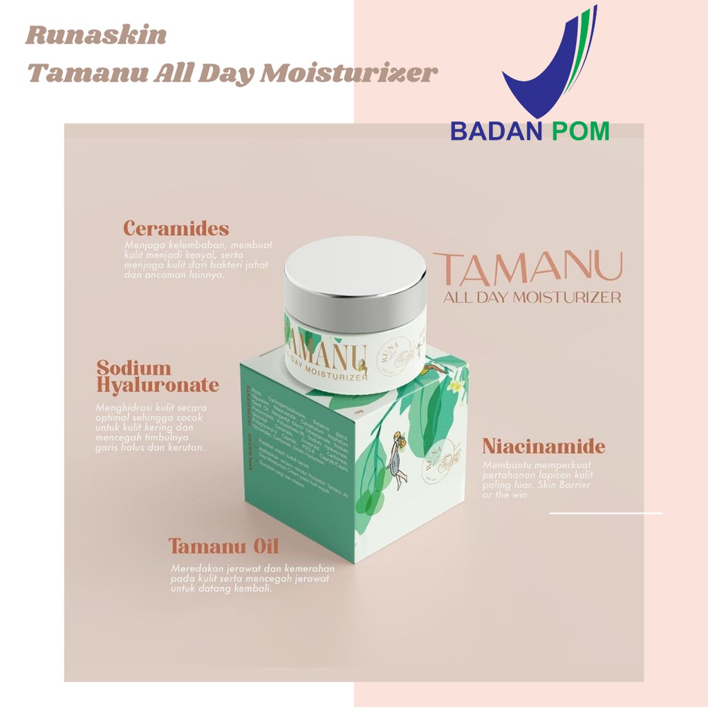 [READY] Runaskin Tamanu All Day Moisturizer | Runaskin Sunscreen