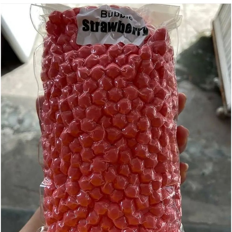 

boba strawberry