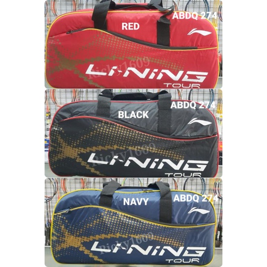 TAS BADMINTON LINING ABDQ274 TOUR - THERMO BAG 2R KOTAK - TAS LINING ABDQ 274 (2R + THERMO) - ORIGIN