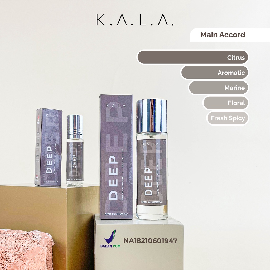 [BPOM] KALA Inspired Parfum Spray 30ml New Men Series