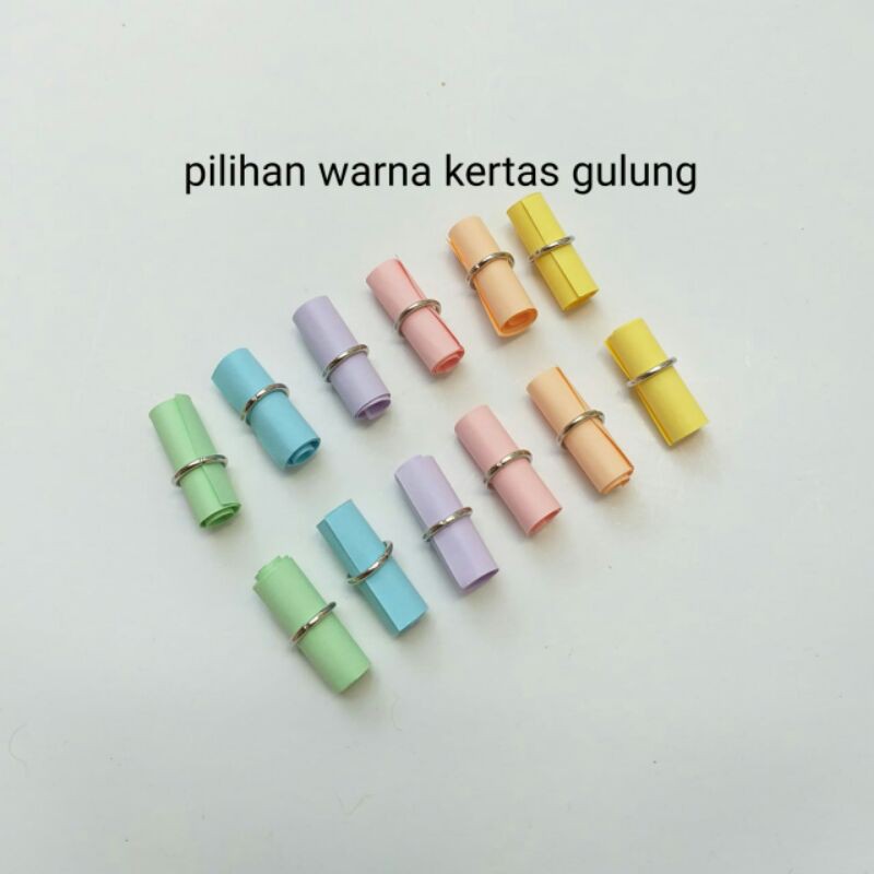 kado romantis wishes in bottle 100 pcs wish gulungan kertas hiasan botol led