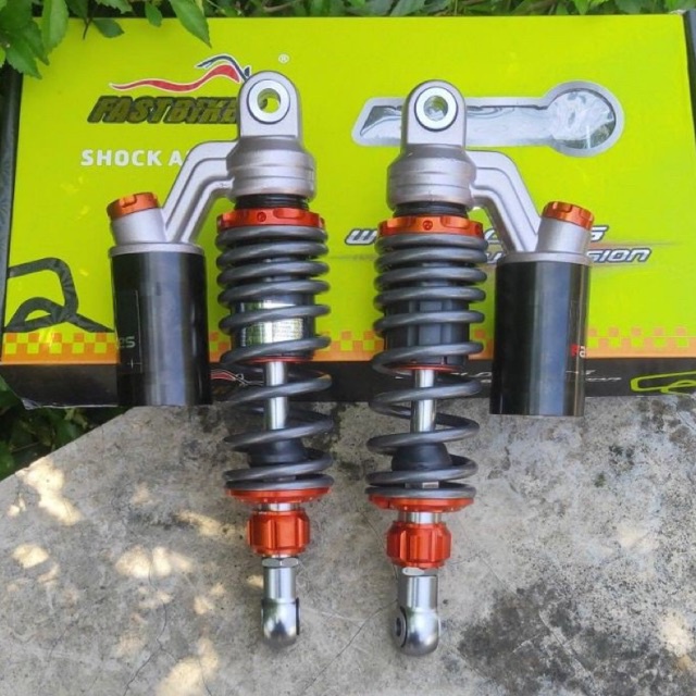 Shock Fastbike Replika KTC Bebek / nmax 280mm, 320mm Tabung Atas