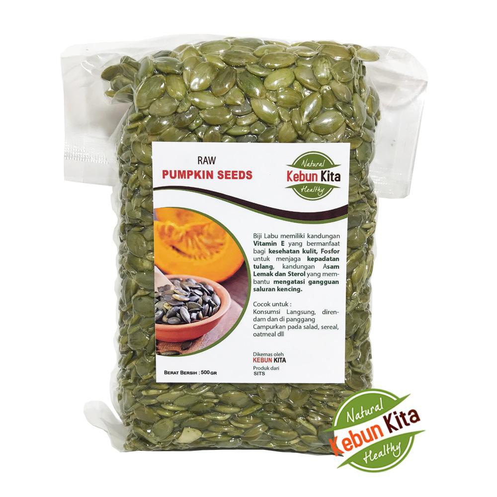 

PUMPKIN SEED 500GR / BIJI LABU MENTAH