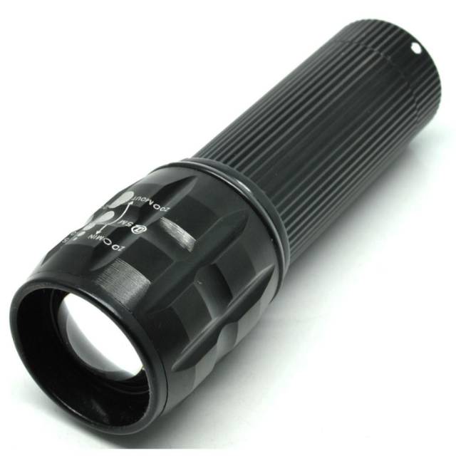 TaffLED Senter LED Flashlight Cree Q5 2000 Lumens