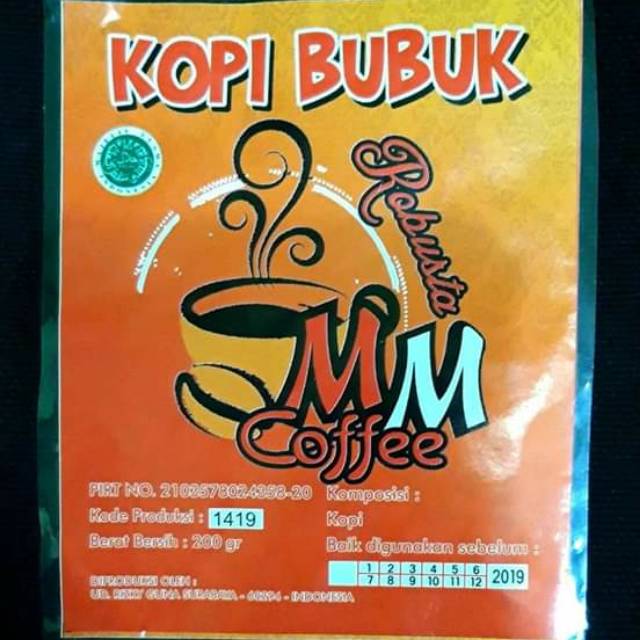 

Kopi Bubuk Robusta MMCoffee