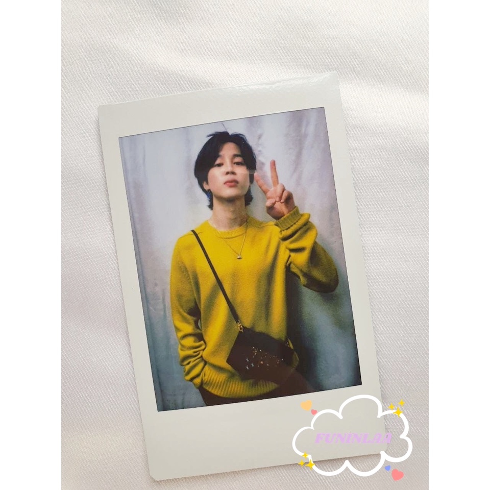 POLAROID BTS JIMIN - POLAROID BTS PARK JIMIN - POLAROID INSTAX ASLI