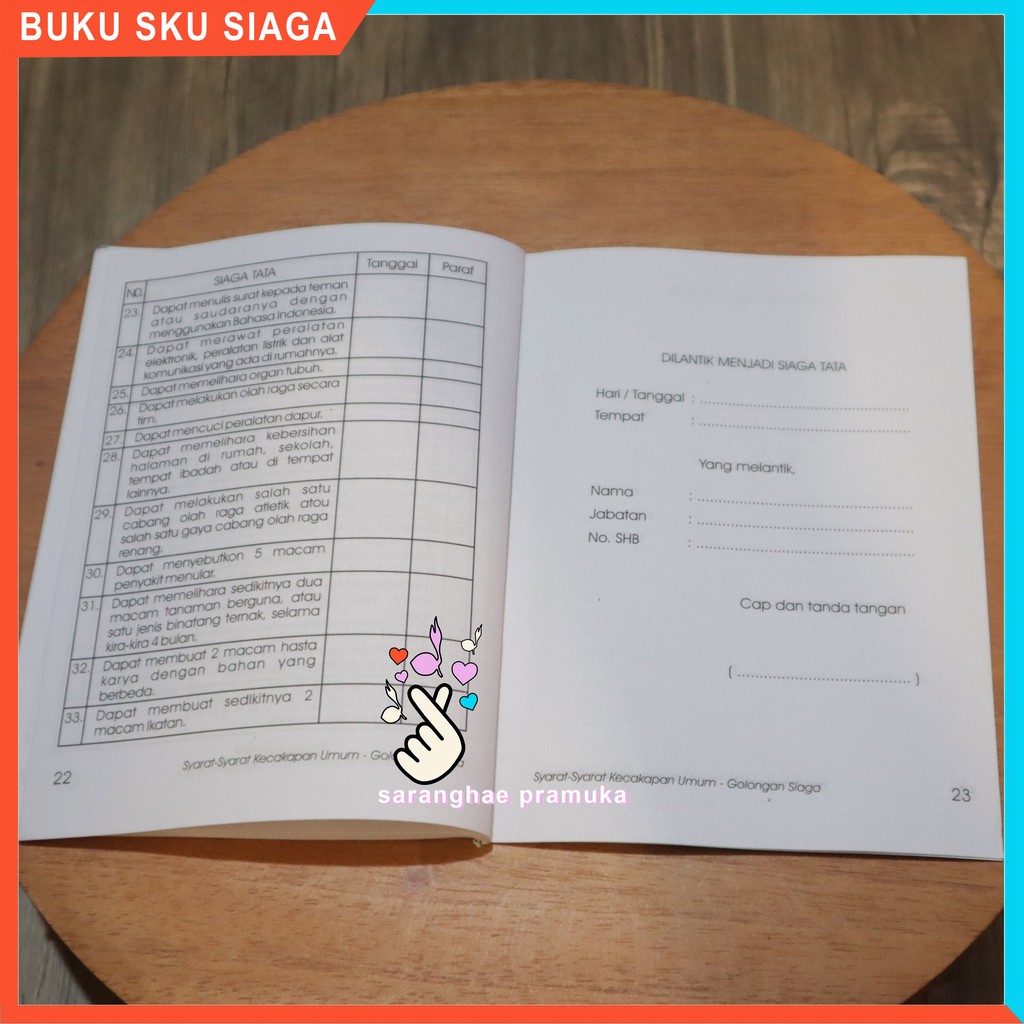 Buku SKU Siaga Pramuka Jumbo