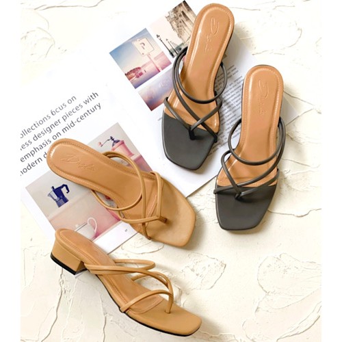 Dushi - Irish heels Sendal wanita hak tahu