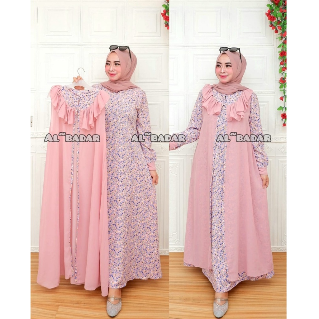 [BISA COD] GAMIS OUTER MOTIF SHAKILA IMPORT MIX CERUTY BABY DOLL GAMIS SHAKILA TERBARU