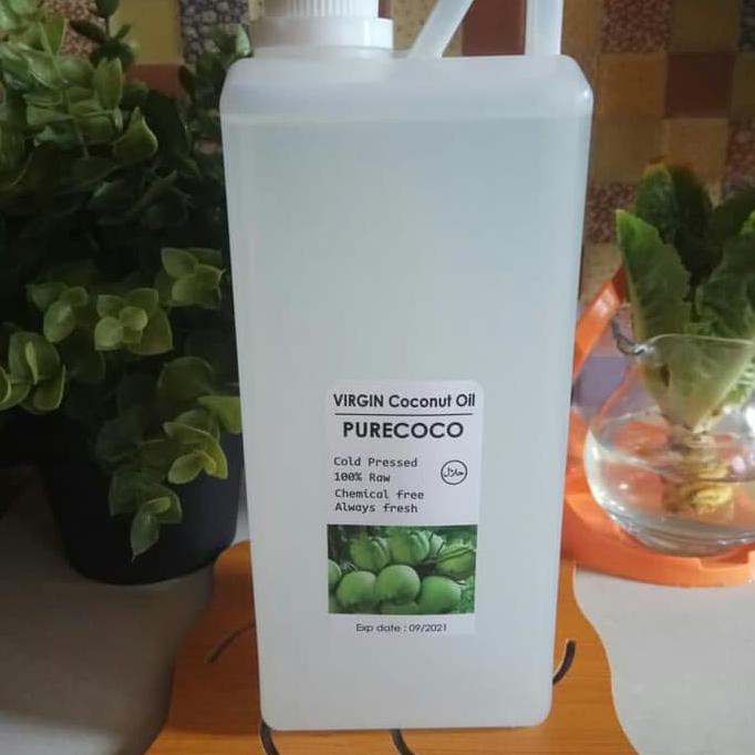 

Herbal877D8Rs-1 1Liter Virgin Coconut Oil/Vco/Minyak Kelapa Asli