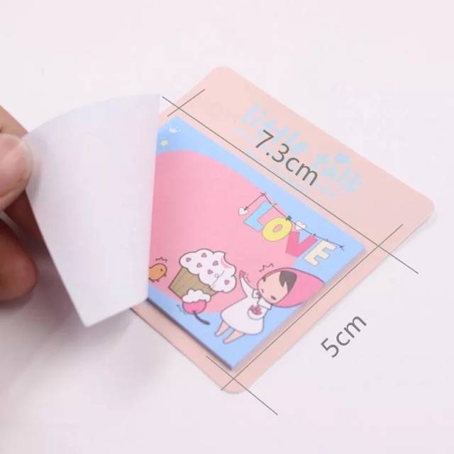 [READY JAKARTA] STICKY NOTE UNIK MOTIF KARTUN #1032-5