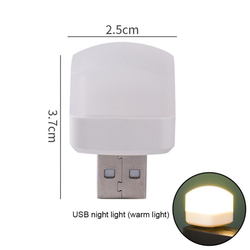 Lampu Baca LED Mini Portable Hemat Energi Dengan Port USB