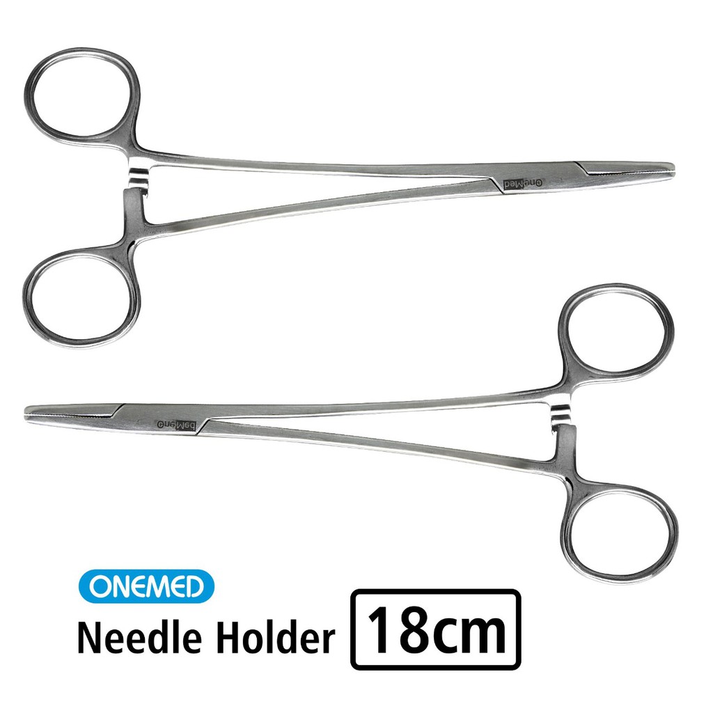 Onemed Needle Holder Stainless Steel 18cm
