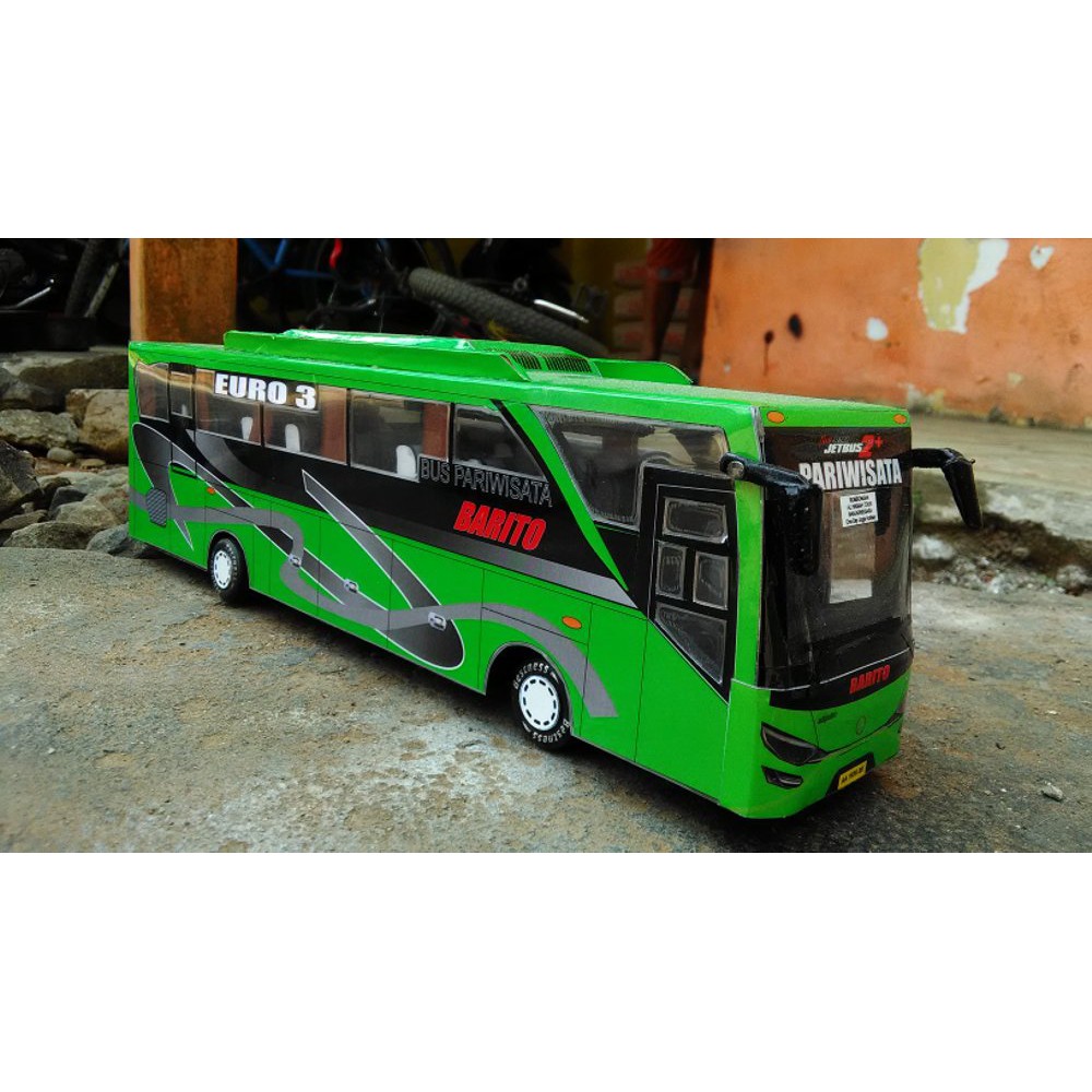 Miniatur Bus Barito New Setra | Miniatur Bus Dari Triplek | Miniatur Bus Indonesia Full Interior