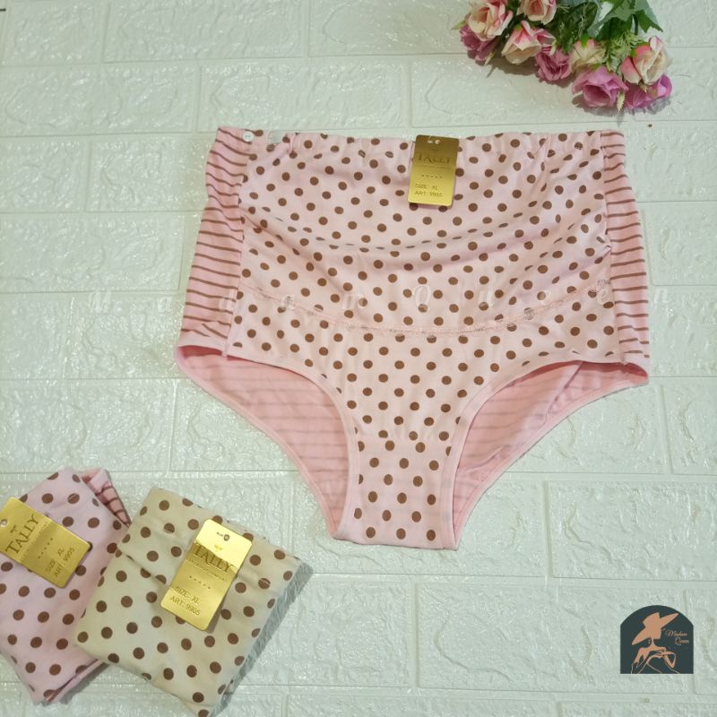 TALLY CD CELANA DALAM HAMIL 9905| MODEL HIGHWAIST |(4-9BULAN )