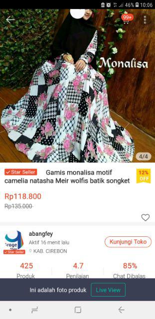 Gamis Monalisa Maxi Camelia Natasha Wolfis Batik Songket Umbrella Grosir Ecer Syari Mayung Busui
