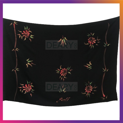 Kain Pantai Bali Lebih Tebal Rayon Bali Adem Tanpa Rumbai Motif Stick | Deary Co Bali