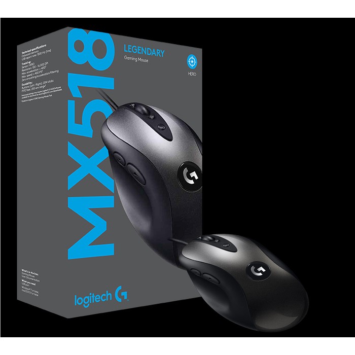 Logitech G MX518 Legendary Gaming Mouse 2018 / New G400s