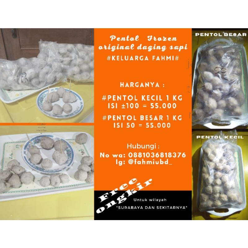 

pentol daging sapi original