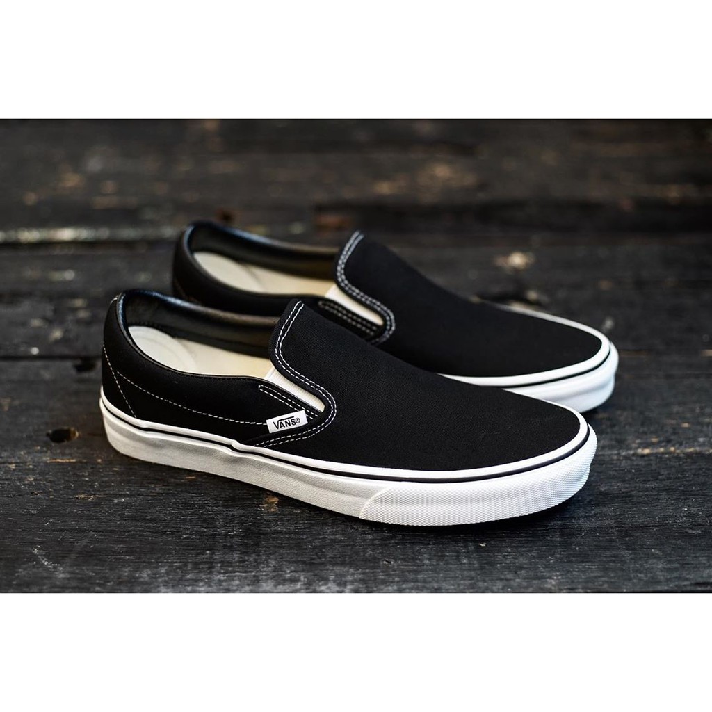 vans slip on plain