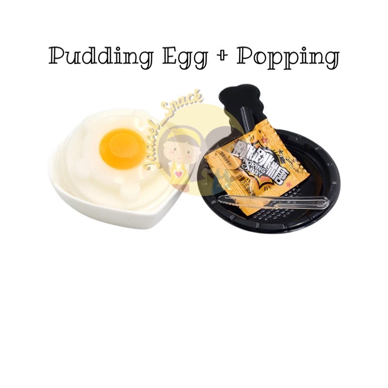 

2in1 Pudding Jeli Agar Telur Ceplok Pak isi1 pcs by Jadoelsnack