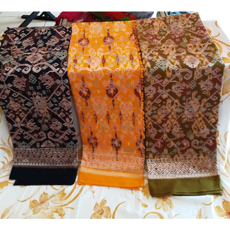 Kamen Endek Bordir Premium | Kamen lembaran | Endek | KAMEN bali