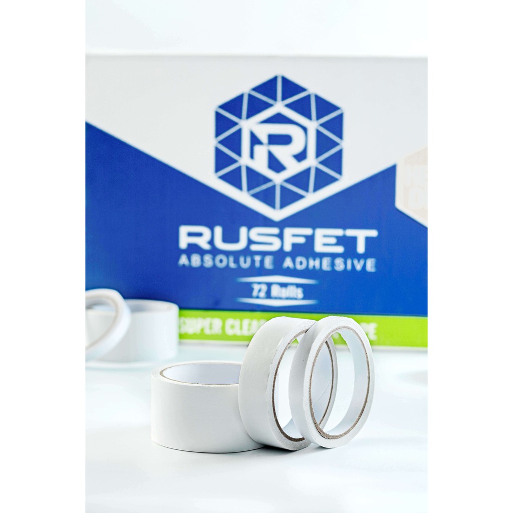 

RUSFET DOUBLE TAPE 48 mm, SUPER LENGKET