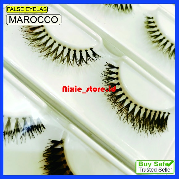 Fake Eyelash Bulu mata Palsu MAROCCO Lembut Premium Bagus Murah Kualitas Export