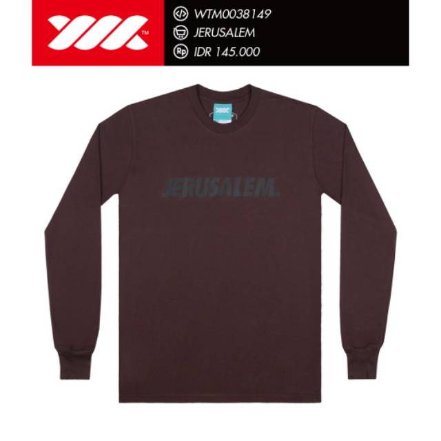KAOS WADEZIG | "JERUSALEM LS" BROWN