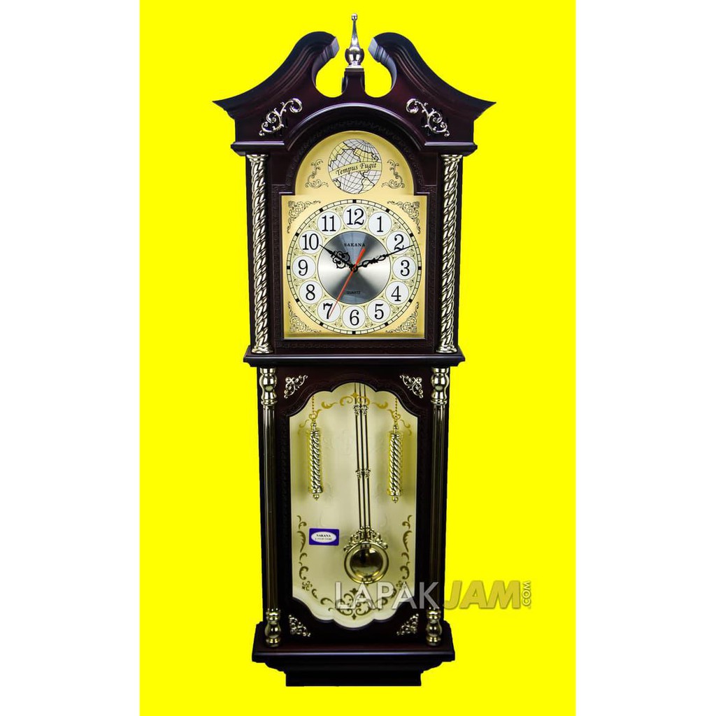 Jam Dinding Bell Bandul Merk Sakana Seri 352/Best Seller