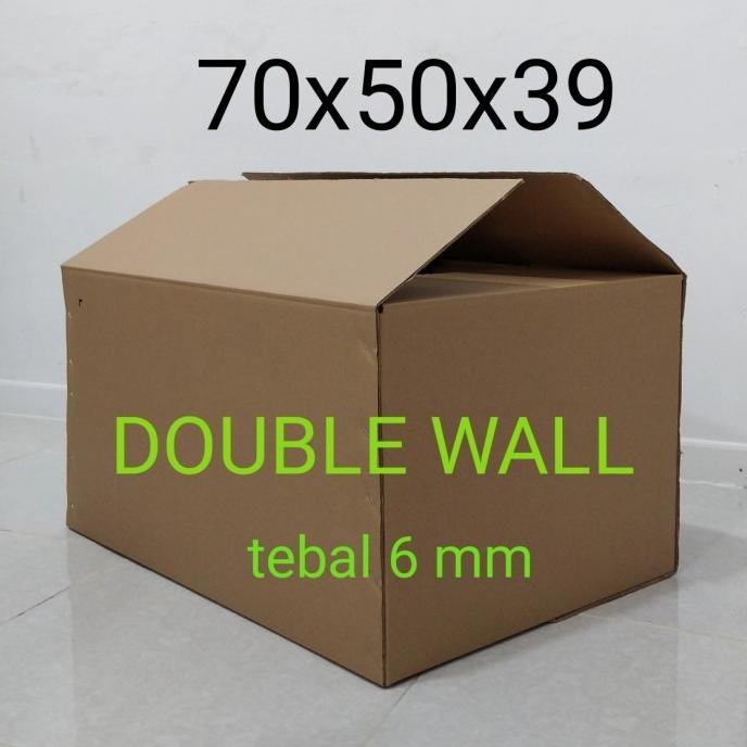 

Kardus packing besar / Kardus JUMBO uk 70x50x39 DOUBLEWALL BARU POLOS