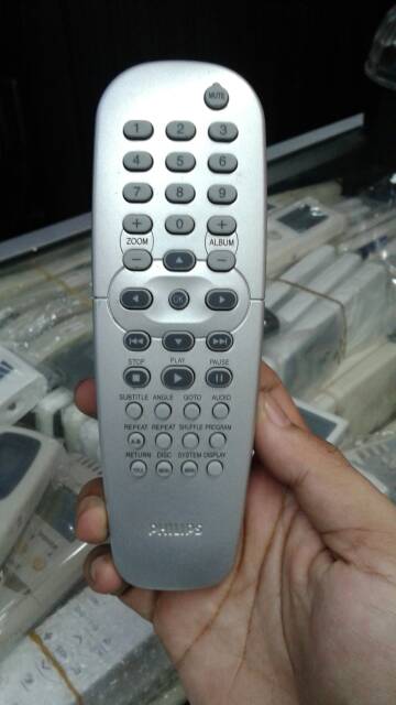 REMOTE REMOT DVD PHILIPS PLAYER ORIGINAL ASLI