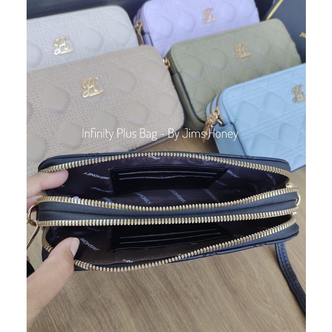 INFINITY PLUS ❤️FREE BOX ❤️ BAG TAS JIMSHONEY TERBARU INFINITY TERBARU SLINGBAG