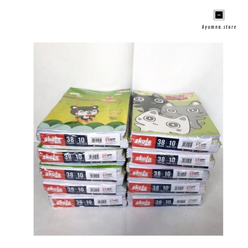 

SIDU BUKU TULIS 38 LEMBAR ISI 10 PCS