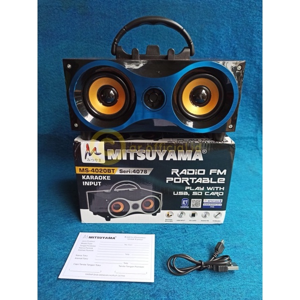 Speaker mitsuyama 4020 BT