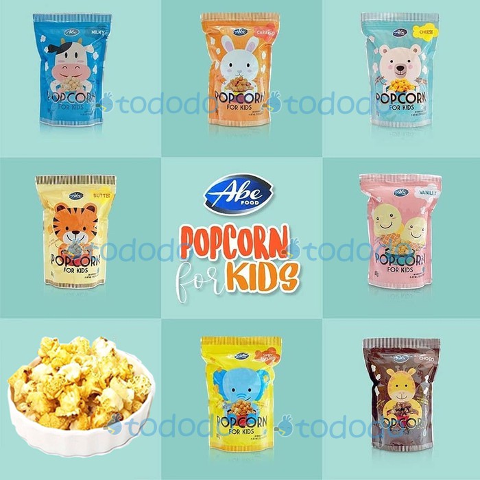 Abe Food Popcorn For Kids 80gr - Snack Anak