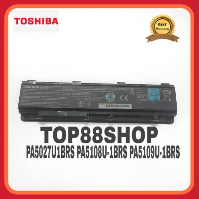 Baterai Original Laptop Toshiba Satelite C40 C40-A C50 C50D C55