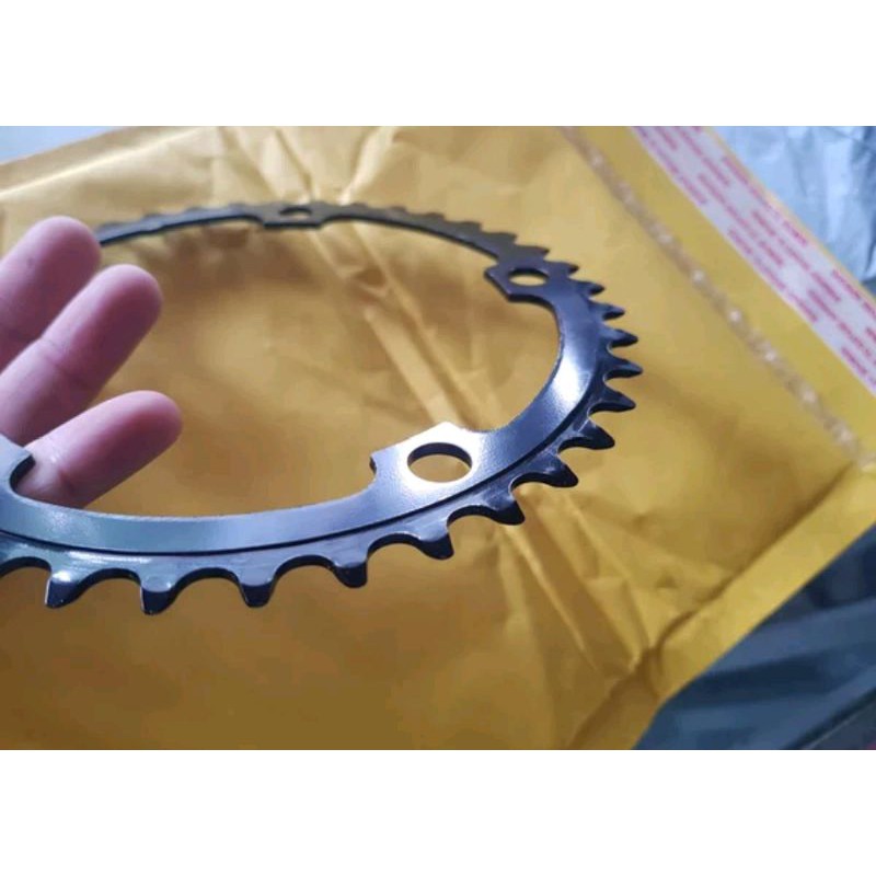 Chainring chain ring 39T bcd 130mm chainring 39 t 130 mm sepeda crank roadbike road bike lipat seli folding bike chainring sepeda